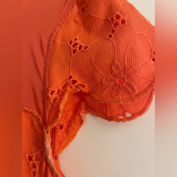 Free People Mini Dress with Bow - Picture 6 of 10